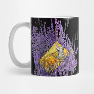 Lavender Hound Mug